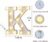 MUMUXI Marquee Light Up Letters | Large Light Up Numbers | Battery Powered and Bright with Every Letter of The Alphabet | for Wedding, Birthday, P...