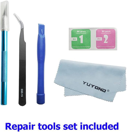 2pcs OEM Back Rear Camera Glass Lens Replacement for Samsung Galaxy Note 9 (All Carriers) with Adhesive Preinstalled with Repair Tools (Black)...