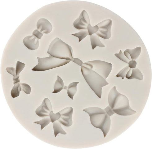 Bows Silicone Mold Bow Fondant Sugar Mold For Cake Decorating Cupcake Topper Candy Chocolate Gum Paste Polymer Clay...