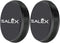 Magnetic Phone Mounts 2 Pack with 3M Adhesive. Black Flat Cell Phone Holder for Car Dashboard, Truck, Wall, Mirror, Table. Universal Low Profile S...