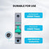 Renogy Suntree 50 Amp Single-Pole DC Circuit Breaker for Off-Grid Solar System, PV Combiner Box, Breaker Box...