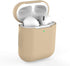 AirPods Case Cover Silicone Earphone Case for Airpods Case Shockproof Bluetooth Wireless Protective Cover Skin Accessories for Apple Airpods (Milk...