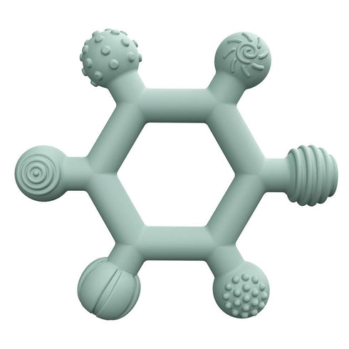 PandaEar 3 Pack Baby Teething Toys for Toddler Infant Newborn 0-6 Months, Baby Chew Toys 6 to 12 Months, Silicone Baby Teether BPA Free, Soft and ...