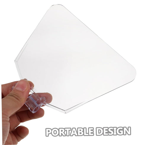2pcs Power Tool Plastic Goggles Guard Shield Bench Eye Shield Assembly Bench Shield Eye Shield Tool Angle Cover Appendix Desktop...