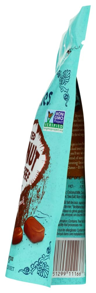 Toasted Coconut Hard Toffee Candies (2 pack)- (2) Chimes 3.5oz Bags - Gluten Free, Vegan, Made with Real Coconut Milk - Satisfy your sweet tooth w...