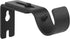 Heavy Duty Adjustable Curtain Rod Brackets Rod Holders for 1 Inch Rod, Black Color, (Set of 4,Black)...