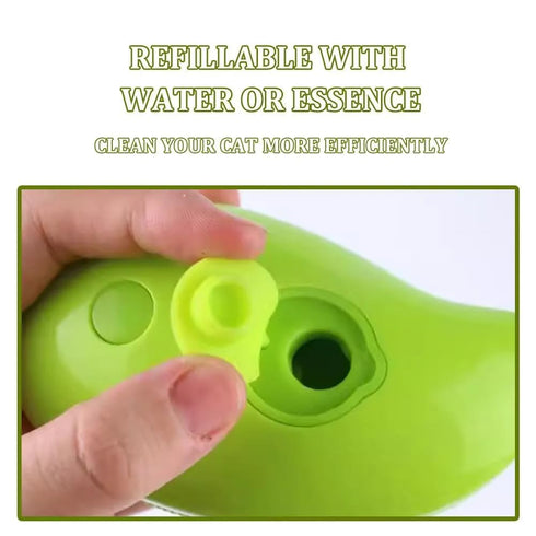 3 in 1 Steamy Pet Brush for Dogs Cats Shedding,Pet Spray Hair Removal Comb, Misting Misty Cat Bath Brush Steaming for Grooming (Green)...