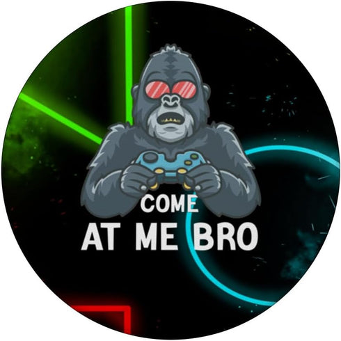 Come at me bro Gorilla Monkey Tag VR Gamer Gifts PopSockets Standard PopGrip......
