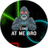 Come at me bro Gorilla Monkey Tag VR Gamer Gifts PopSockets Standard PopGrip......