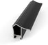 Deco TV Frames Alloy Scoop - Anodized Black Bezel Compatible ONLY with Samsung The Frame TV (3", Color Chip)...