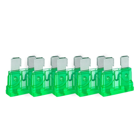 (50 Pcs) MCIGICM 30 Amp ATC Fuse Blade Style 30A Automotive Car Truck...