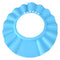 Safe Shampoo Shower Bathing Protection Bath Cap Soft Adjustable Visor Hat for Toddler, Baby, Kids, Children … (Blue)...
