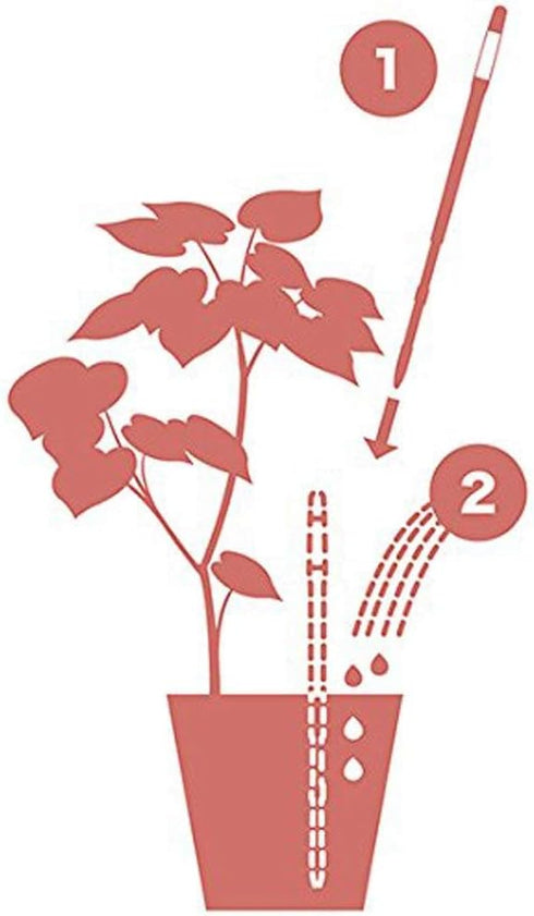 Sustee Aquameter (White, Medium, Refillable) - Plant Soil Moisture Sensor - Best for Potted Plants – Probe, Meter, Indicator...