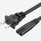 6FT LG TV Power Cord for LG TV 24" 28" 32" 40" 43" 48" 49" 50" 55" 60" 65" 75" 80" 85" LCD HD Smart 4K TV 2 Prong AC Power Cable, 43LH570A 55UH609...