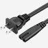 6FT LG TV Power Cord for LG TV 24" 28" 32" 40" 43" 48" 49" 50" 55" 60" 65" 75" 80" 85" LCD HD Smart 4K TV 2 Prong AC Power Cable, 43LH570A 55UH609...