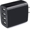 Wall Charger, USB Charger Adapter, AILKIN 4.8A 4Multi Port Fast Charging Station Power Base Block Plug Cube Brick for iPhone 15 14 SE 13 12 11Pro ...