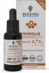 BEE and You, 100% Natural Pure Propolis Extract, Vitamin D3 K2, Water Soluble Drops, High Potency, Immune Support Supplement, Antioxidants, Natura...