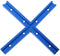 1Set T-Track Intersection kit Blue for Woodworking, Universal Aluminum T Tracks Tool Accessories...