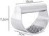Garlic Press Rocker Stainless Steel, Fruit Crusher with Comfortable Handle Porous Surface, Easy Use & Clean, Vegetable Squeezer Kitchen Tool...