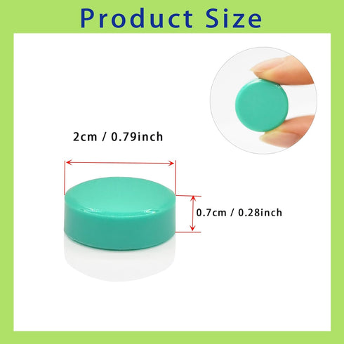 Fridge Magnets, 30 Pcs Refrigerator Magnets, Strong Magnets Small Magnets for Whiteboard, Heavy Duty Magnets, Mini Cute Magnets for Fridge Craft M...