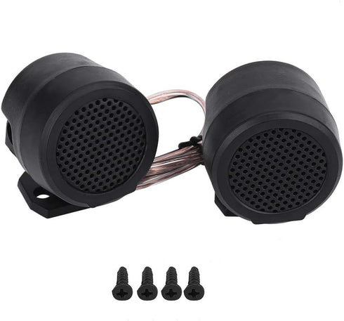 Health Gear 2pcs 500w Tweeters Auto, Car Speakers, Very Loud Tweeter for Car Audio with 4 Screws for All Car Audio Systems with 12v Dc Power Suppl...