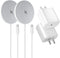 2 Pack Compatible with Apple MagSafe Charger, 15W Magnetic Wireless Charger Pad with USB C Fast Charging Blocks for iPhone 15/14/13/12 Series AirP...