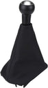 Qiilu Gear Shift Knob, 5 Speed Car Gear Shift Knob Gear Stick Gaiter Boot Kit for Peugeot 307 308 607 608 Citroen C3 C5...