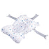 Baby Bath Cushion Pad Newborn Bathtub Mat Infant Bath Supporter Net Baby Bathtub Pillow Non-Slip Floating Bathing Tub Seat (White Star, 28cm*43cm*...