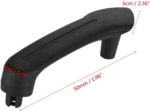 Aramox Car Door Handle Interior, Front Right Side Door Pull Grab Handle fit for for MK4 Black...