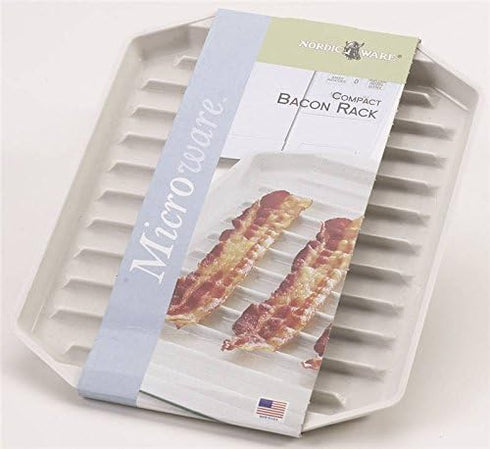 Nordic Ware Microwave Compact Bacon Rack (3)...