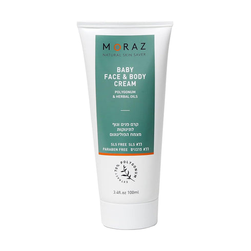 Moraz Baby Face and Body Cream - Baby Skin Care Solution Enriched with Jojoba Oil - Baby Cream to Soothe Irritation and Prevent Dry Skin - 3.4 oz...