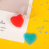 Sonsage 48Pcs DIY Diamond Art Painting Wax,Red and Blue Heart Shaped Glue Clay,DIY 5D Paint with Dimond Storage Glue Embroidery Accessories Tools ...