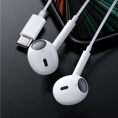 Type C Earphones for iPhone 15 15Pro 15 Pro Max Headphones Wired, Stereo in Ear Earbuds Compatible with Most Type C Jack Devices Smartphones....