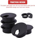 5Pcs Desk Grommet, 1-3/8 Inch (35 mm) Desk Hole Cover Grommet with Hole Saw, Wire Cord Cable Hole Cover for Computer PC Cable Cord Organizer(size:...