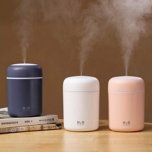 2023NEW Tabletop Humidifier,ultrasonic, portable, 270ml car humidifier, nanometer fine mist, 2-step humidification volume adjustment, USB powered,...