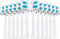 Replacement Toothbrush Heads Compatible with fairywill Electric Toothbrush, Model FW-507/FW-508/2011/959/917/551, D1/D3/D7/D8, W Shape Design Plan...