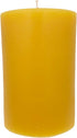 100% Pure Beeswax Candle - Medium Pillar Candle - 60 Hour Burn Time - 3x4 Inch - Alternative Imagination...