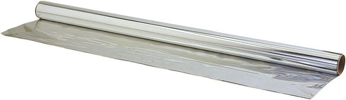 Hygloss Products Mylar Gift Wrap Roll - Great for Gift Bags, Baskets – 24 Inch x 8.3 Feet, Silver (61205)...