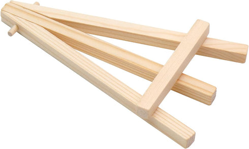 10 Pcs Wooden Easels Mini Easel Stand Small Easels for Display Tripod Cards Stand Art Craft Display Easels(6 Inch)...