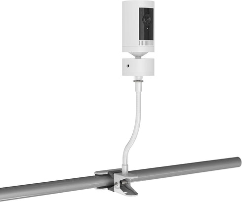 Flexible Twist Clamp Mount Compatible with R-ing Pan Tilt Camera, Flexible Twist Gooseneck Mounting Bracket No Tools or Wall Damage Required (1pac...