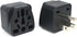2-Pack ALINNA US Travel Plug Adapter, EU to US Plug Adapter, Universal EU UK AU CN JP to USA (Type B), Grounded 3 Prong USA Wall Plug Adaptor Outl...
