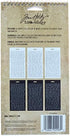 Tim Holtz Idea-ology Chitchat Word Stickers, Black and White Matte Cardstock, 1088 Stickers, TH92998, 1/8"...