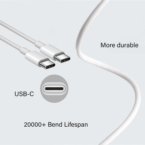iPad Pro Charger Cable, USB-C to USB-C Fast Charging Cord 3.3Ft Compatible for iPad Pro M4 11 13-inch, iPad Pro 12.9-inch 6th 5th 4th 3rd, iPad Pr...