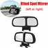Universal Car Blind Spot Mirror, Wide Angle Side Mirror, Adjustable Assisted Driving HD Rearview Mirror (Left/Right)...