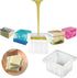 Mose Cafolo Silicone Soap Molds Square Handmade Small Loaf Bar DIY Swirl Making Mould...