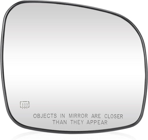 Passenger Right Side Heated Exterior Mirror Glass Fits for Chrysler Town&Country 2008-2016, Dodge Grand Caravan 2008-2020, RAM CV 2012-2015,Routan...