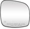 Passenger Right Side Heated Exterior Mirror Glass Fits for Chrysler Town&Country 2008-2016, Dodge Grand Caravan 2008-2020, RAM CV 2012-2015,Routan...