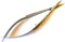 Castroviejo Scissors 4.5" Straight Stitch Cutting Embroidery Spring Action Extra Sharp...