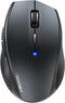 TECKNET Bluetooth Mouse, 4800 DPI Wireless Mouse, 2-Year Battery 6 Adjustable DPI, 6 Buttons Compatible with Laptop/Windows/Computer - Grey...