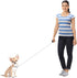 Giantree Metal Dog Leash, Heavy Duty Anti-Bite Dog Leash with Soft Nylon Padded Handle Chew Proof Dog Chain Leash for Small Medium Large Dogs...